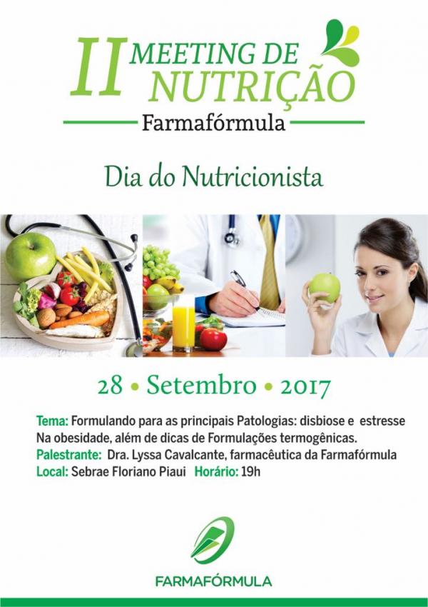 Dia do Nutricionista(Imagem:Divulgação)