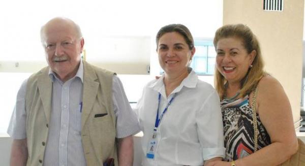 Faculdade de Floriano recebe visita de britânicos.(Imagem:FAESF)