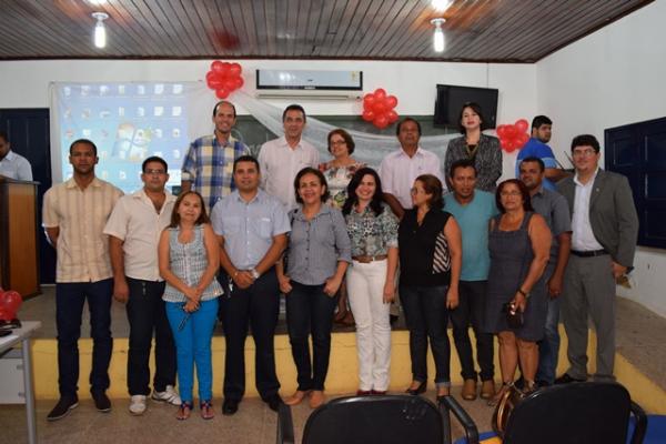 Gilberto Júnior empossa nova Gerência e Conselhos do Fundo Previdenciário Municipal.(Imagem:SECOM)