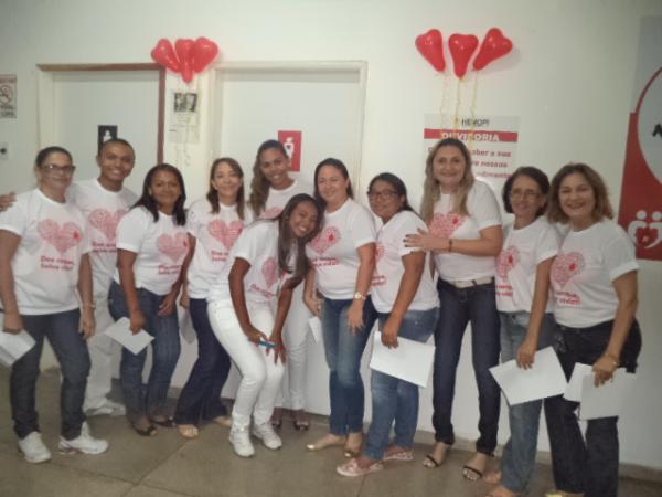 Hemocentro de Floriano comemora Dia Nacional do Doador de Sangue.(Imagem:FlorianoNews)