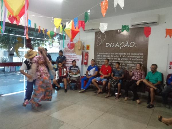 Hemocentro de Floriano comemora Dia Mundial do Doador de Sangue.(Imagem:FlorianoNews)