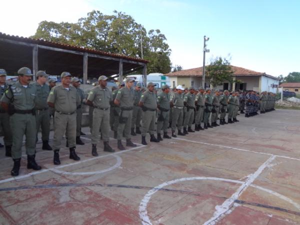 Cel Lisandro realizou primeira Formatura Geral no 3º BPM.(Imagem:FlorianoNews)