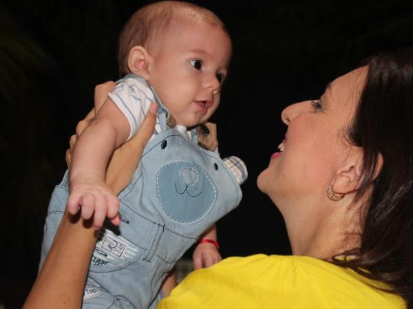 Cynthia Almeida diz que em momento algum desconfiou da gravidez.(Imagem:Fernando Brito/G1)