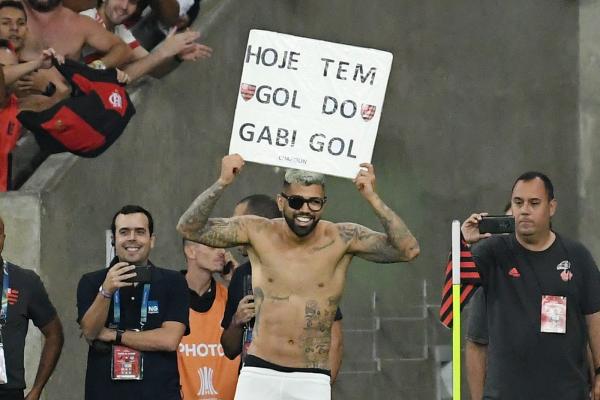 Gabigol já marcou 22 gols em 33 jogos pelo Flamengo em sete meses.(Imagem:André Durão)
