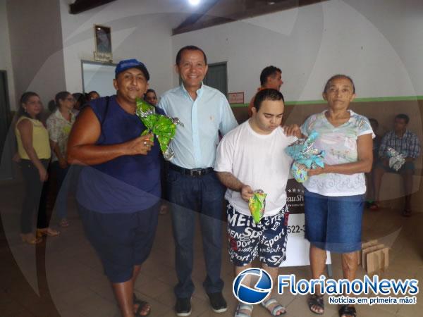 Cacau show doa ovos de Páscoa à APAE de Floriano.(Imagem:FlorianoNews)