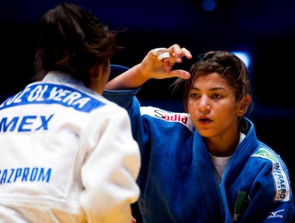 Sarah Menezes continua no topo do ranking da Federação Internacional de Judô.(Imagem:Fotocom/Divulgação)
