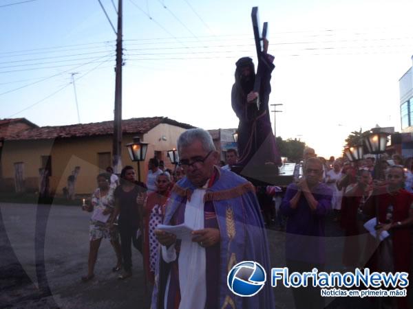 Procissão dos Passos marca a abertura da Semana Santa em Floriano. (Imagem:FlorianoNews)