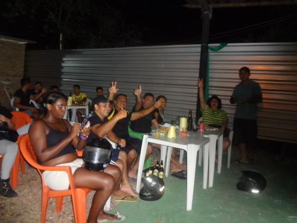 Jogo Brasil x Espanha faz torcedores vibrarem em Floriano.(Imagem:FlorianoNews)