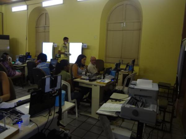 Retomado o Recadastramento Biométrico em Floriano.(Imagem:FlorianoNews)