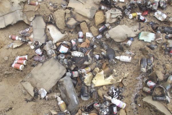 Medicamentos são encontrados no Lixão de São Francisco do Piauí.(Imagem:FlorianoNews)