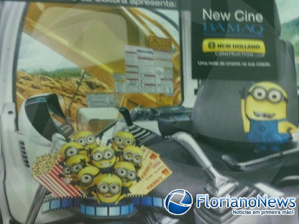 Cinema na praça(Imagem:FlorianoNews)