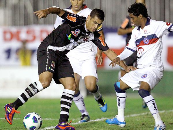 Diogo Souza no jogo do Vasco contra a Bahia.(Imagem:Jorge William / Ag. O Globo)