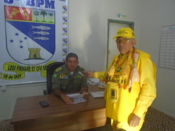 Tenente Coronel Rubens Lopes(Imagem:FlorianoNews)