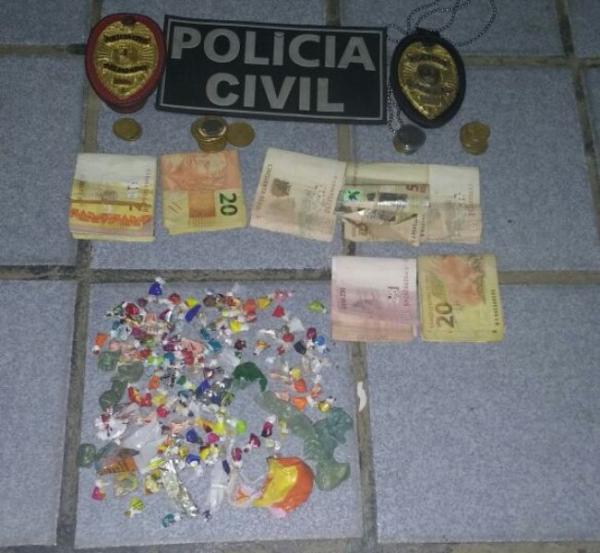 Operação Sacéias desarticula tráfico de drogas em São Francisco do Maranhão.(Imagem:Polícia Civil)