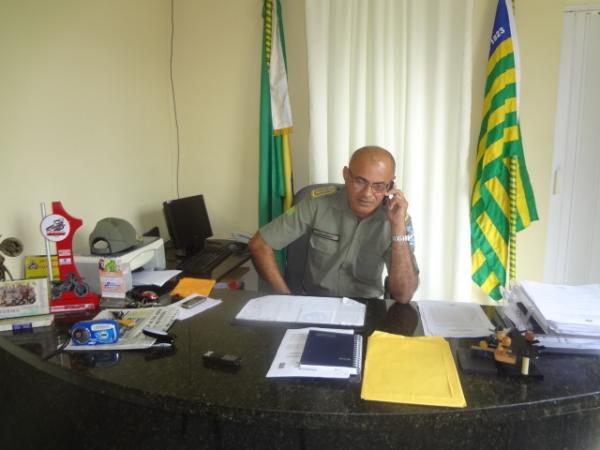 Cel. Lisandro afirma aumento de rondas policiais em Floriano.(Imagem:FlorianoNews)