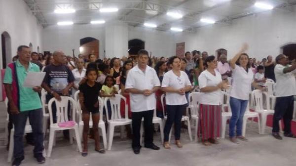 Nova Igreja de Santa Cruz é inaugurada com festa em Floriano.(Imagem:FlorianoNews)