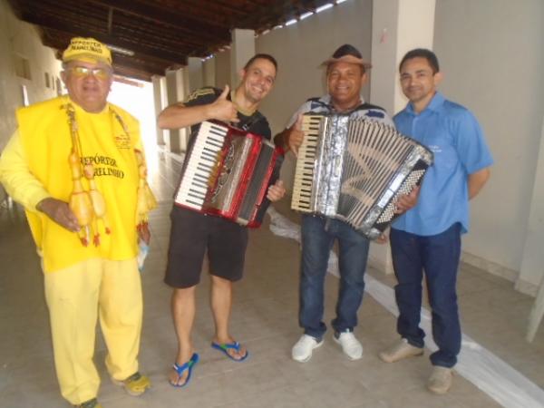 Repórter Amarelinho promove neste sábado o Festival de Sanfoneiros.(Imagem:FlorianoNews)