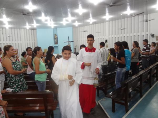 Católicos celebram Corpus Christi com missa e procissão em Floriano.(Imagem:Floriaonews)