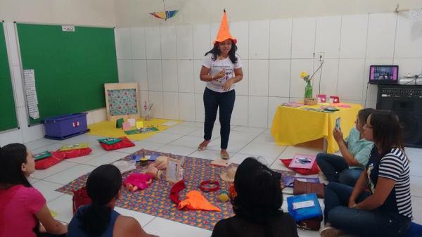 Escolas Municipais de Floriano incentivam a leitura com geladeiras literárias.(Imagem:Secom Floriano)