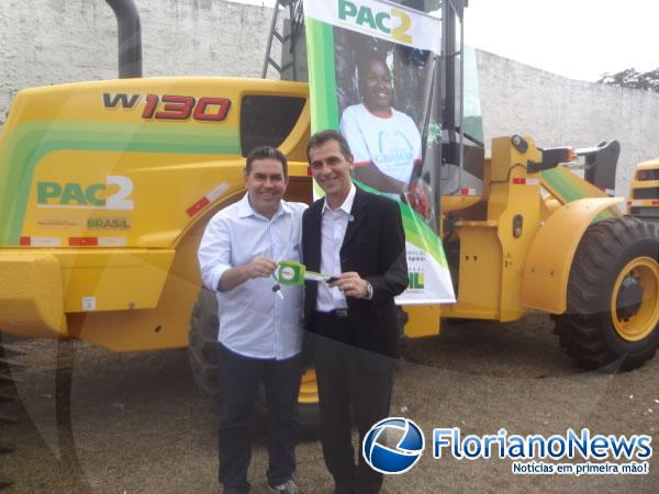 George Everson (Secretário de Infraestrutura) e Prefeito Gilberto Júnior(Imagem:FlorianoNews)