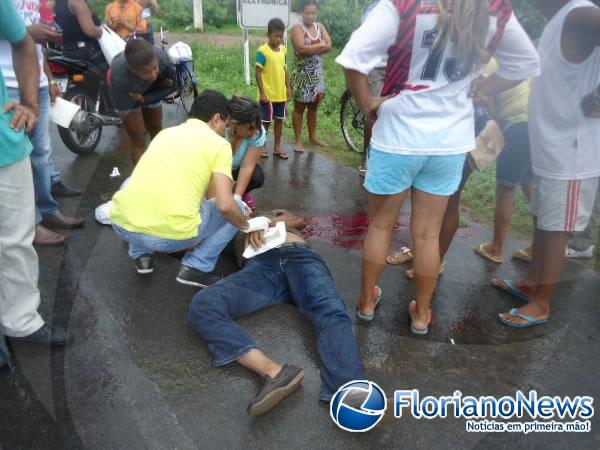 Homem morre após ser atingido por trator em Floriano.(Imagem:FlorianoNews)