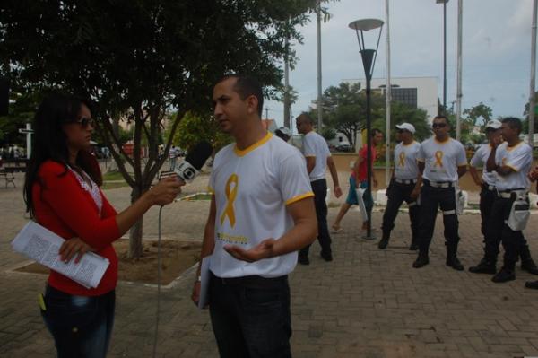 Maio Amarelo: Prefeitura Municipal de Floriano adere ao movimento.(Imagem:Waldemir Miranda)