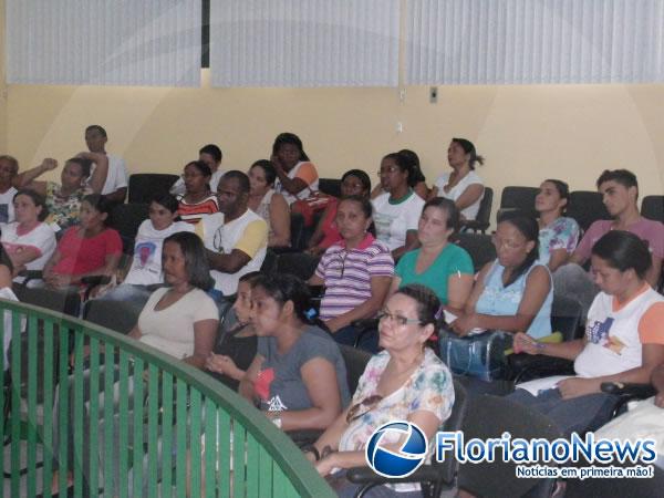 Agentes de Saúde e Endemias participaram de Assembleia em Floriano.(Imagem:FlorianoNews)