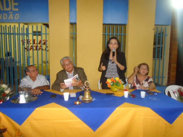 Segurança da Mulher é tema de reunião no Rotary Clube de Floriano.(Imagem:FlorianoNews)