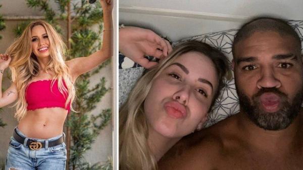 Adriano Imperador provoca seguidores com foto na cama com a nova namorada de 22 anos(Imagem:Reprodução/Instagram)