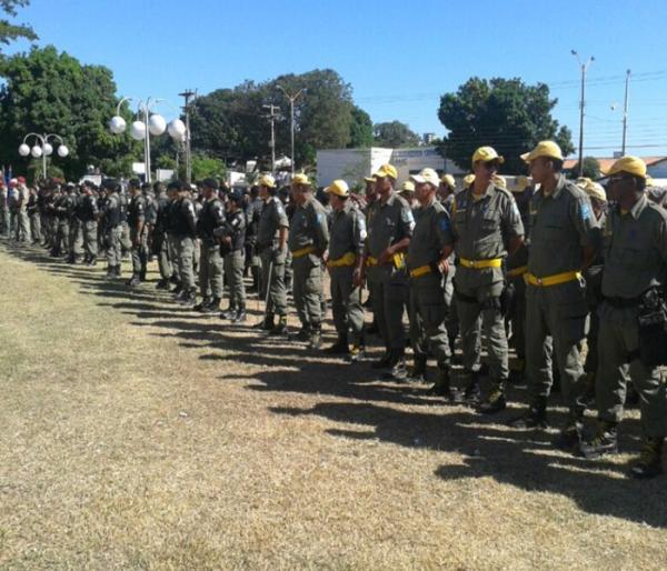 Comando geral da PMPI(Imagem: Eliézer Rodrigues)