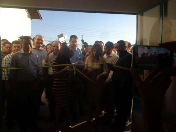 Governador Wellington Dias participa de inauguração de unidade de saúde em Floriano.(Imagem:FlorianoNews)