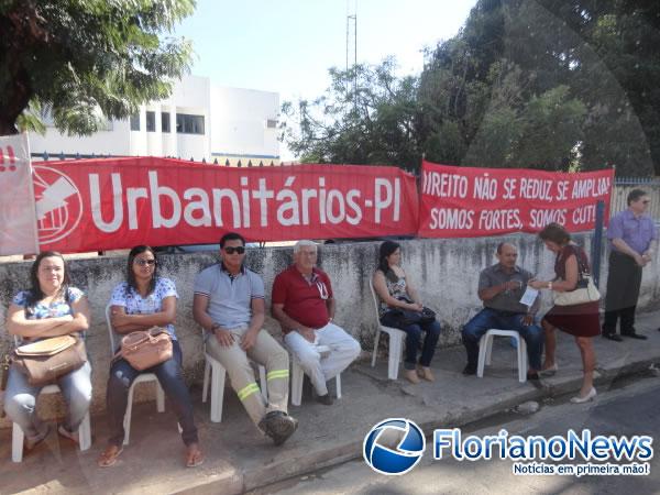 Trabalhadores da Eletrobras Floriano paralisam atividades por 72 horas.(Imagem:FlorianoNews)