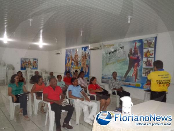 Rotary Club Princesa do Sul promoveu palestra sobre o Trânsito.(Imagem:FlorianoNews)