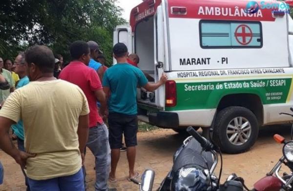 Corpo de criança desaparecida no rio Canindé em Amarante é encontrado.(Imagem:Somos Notícia)