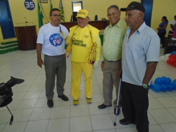 Moura Fé tem candidatura oficializada em convenção do PMB.(Imagem:FlorianoNews)