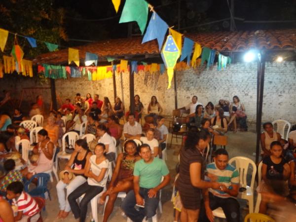 Muita animação no Arraiá da Escola da Mônica.(Imagem: FlorianoNews)