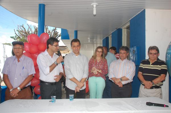 Prefeito Gilberto Júnior inaugura mais um Posto de Saúde.(Imagem:Waldemir Miranda)