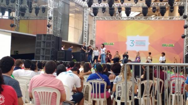 Florianense participa da 3º Conferência Nacional de Juventude? em Brasília.(Imagem:Arquivo pessoal)