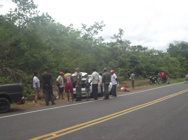 Ciclista entra em óbito após atropelamento em Floriano.(Imagem:FlorianoNews)