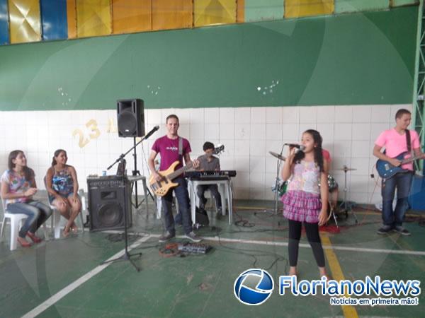 Música e descontração marcam Festival de Paródias da Escola Pequeno príncipe.(Imagem:FlorianoNews)