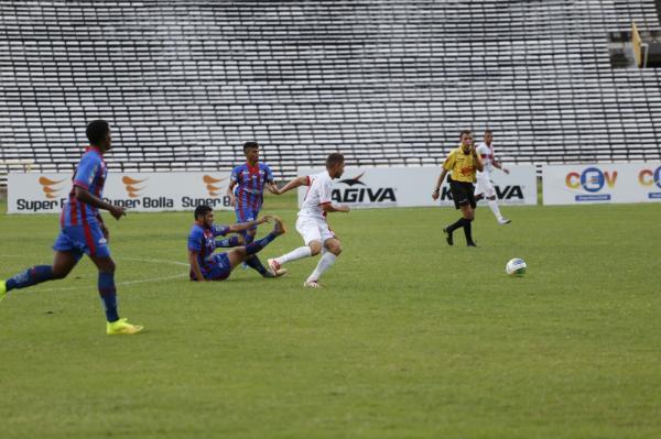 Piauí vence Caiçara por 2x0 no Albertão.(Imagem:Lucas Dias/GP1)