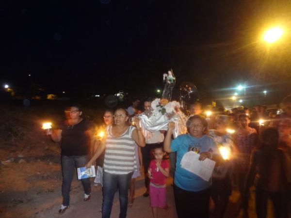 Procissão encerrou o festejo de Santa Rita de Cássia em Floriano(Imagem:FlorianoNews)