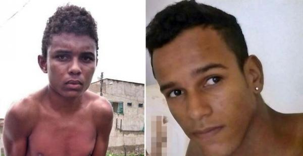 Esllem Francisco da Silva Ribeiro (Esquerda) e Matheus de Matos Santos (Direita)(Imagem:Divulgação/Polícia Civil)