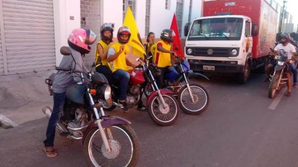 Carreata convida florianenses para o Madrugadão Paraíba.(Imagem:FlorianoNews)