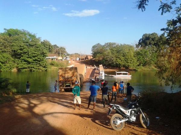 Travessia entre os estado do Maranhão e Piauí está paralisada.(Imagem:Antonio Santos/ Arquivo pessoal)