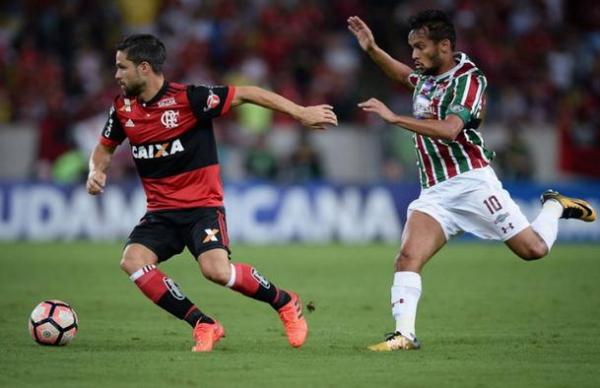 Flamengo e Fluminense decidem quem segue na Sul-Americana.(Imagem:Gazeta Press)