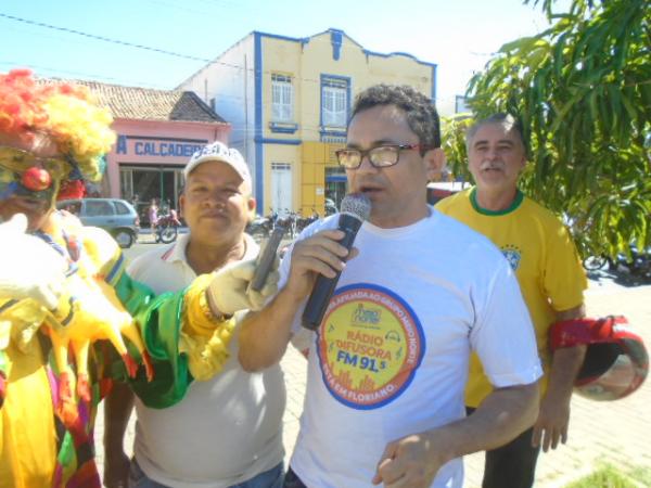 Parceria entre Meio Norte e Rádio Difusora é celebrada com atividade no centro de Floriano.(Imagem:FlorianoNews)