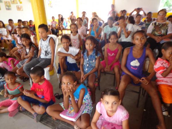 Escola Antonieta Castro realizou aula inaugural do Programa Mais Educação.(Imagem:FlorianoNews)