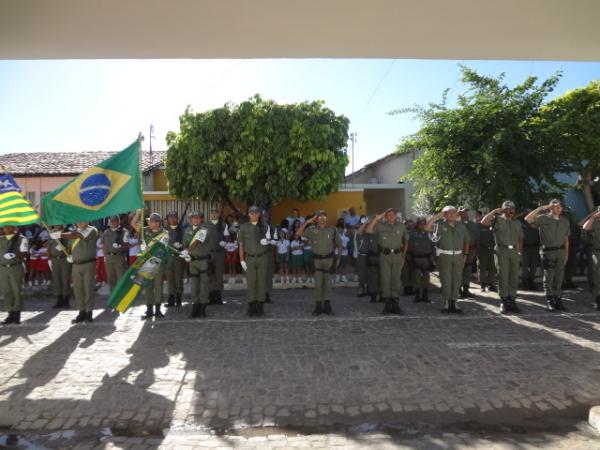 3º Batalhão de Polícia Militar realiza homenagem ao Dia do Soldado.(Imagem:FlorianoNews)