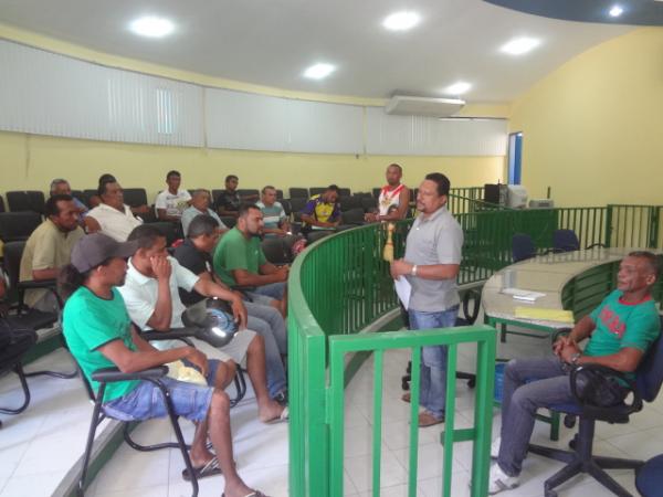 Realizado encontro com a Liga Interiorana de Futebol em Floriano.(Imagem:FlorianoNews)